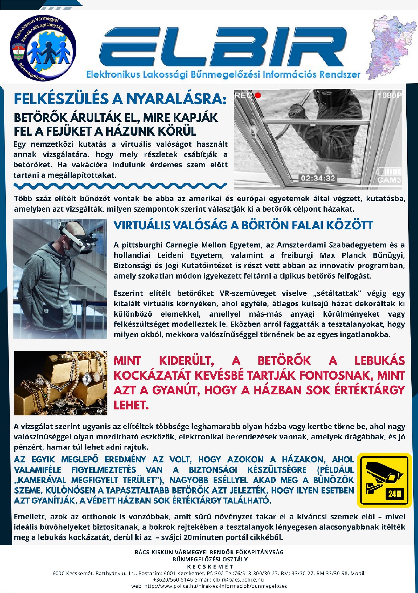 ELBIR július betörés