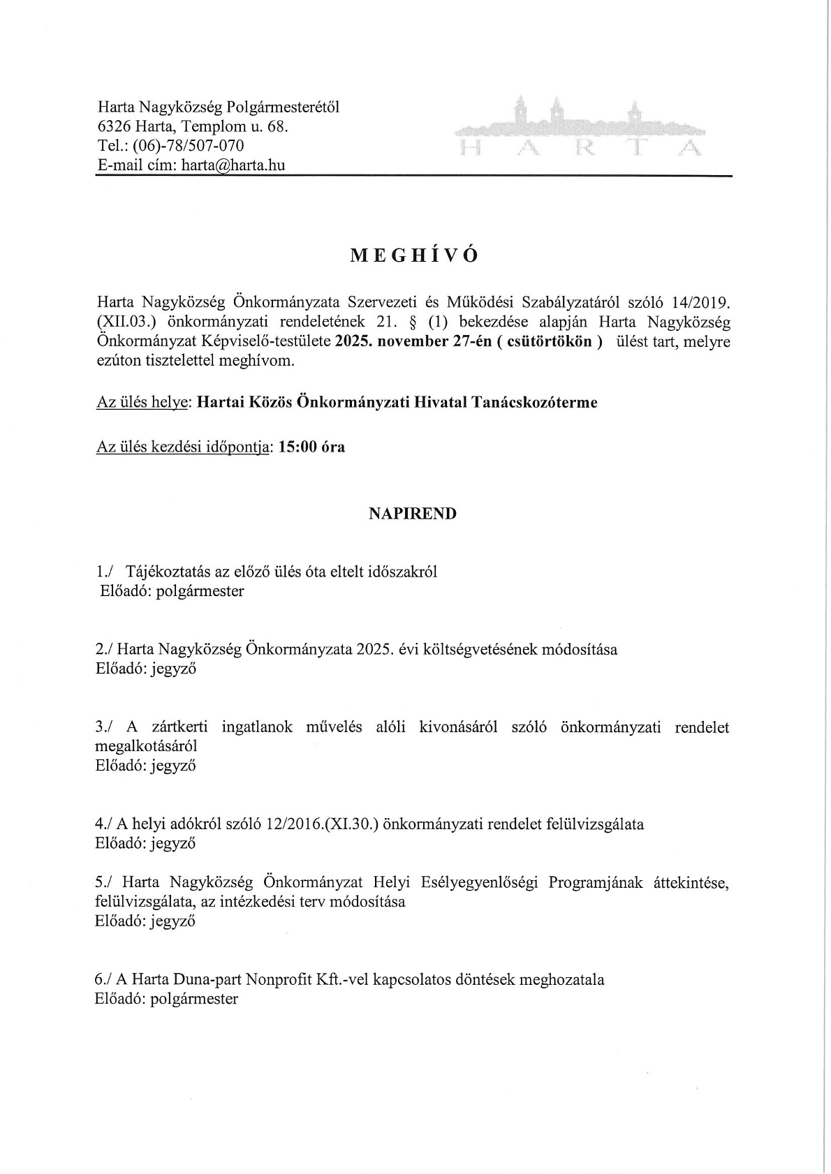 HNÖ 251127 meghjívó