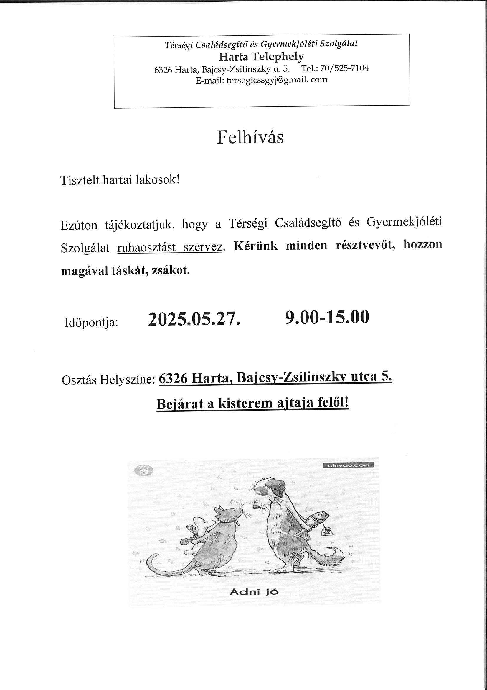 Ruhaosztás 250527