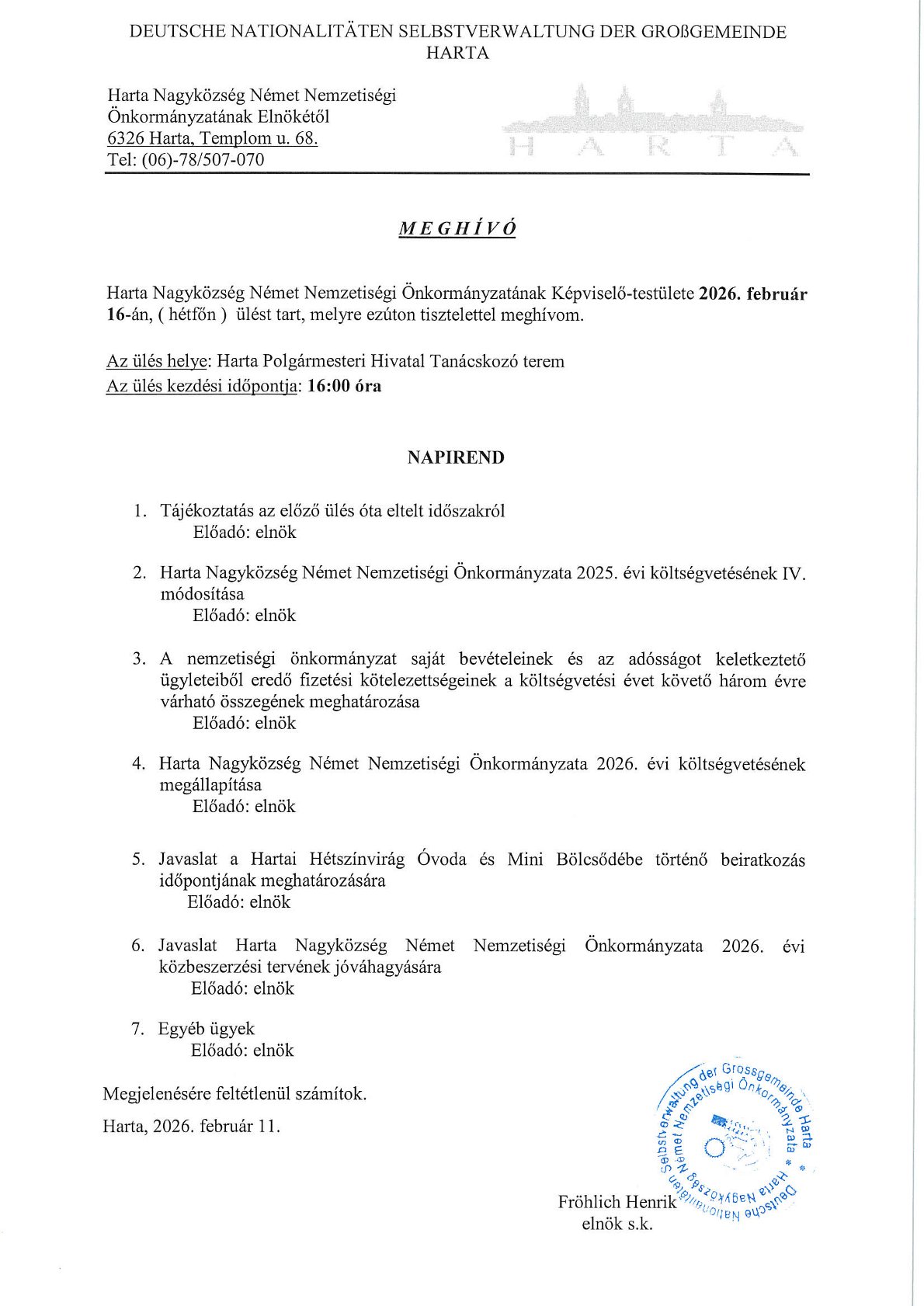 2026.02.16. Nemzetiségi meghívó