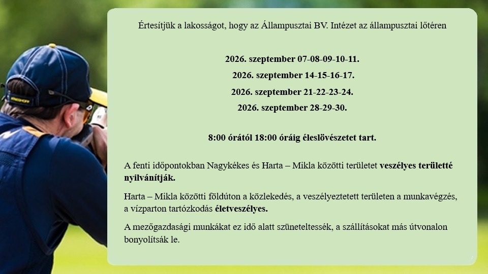 loveszet szeptember