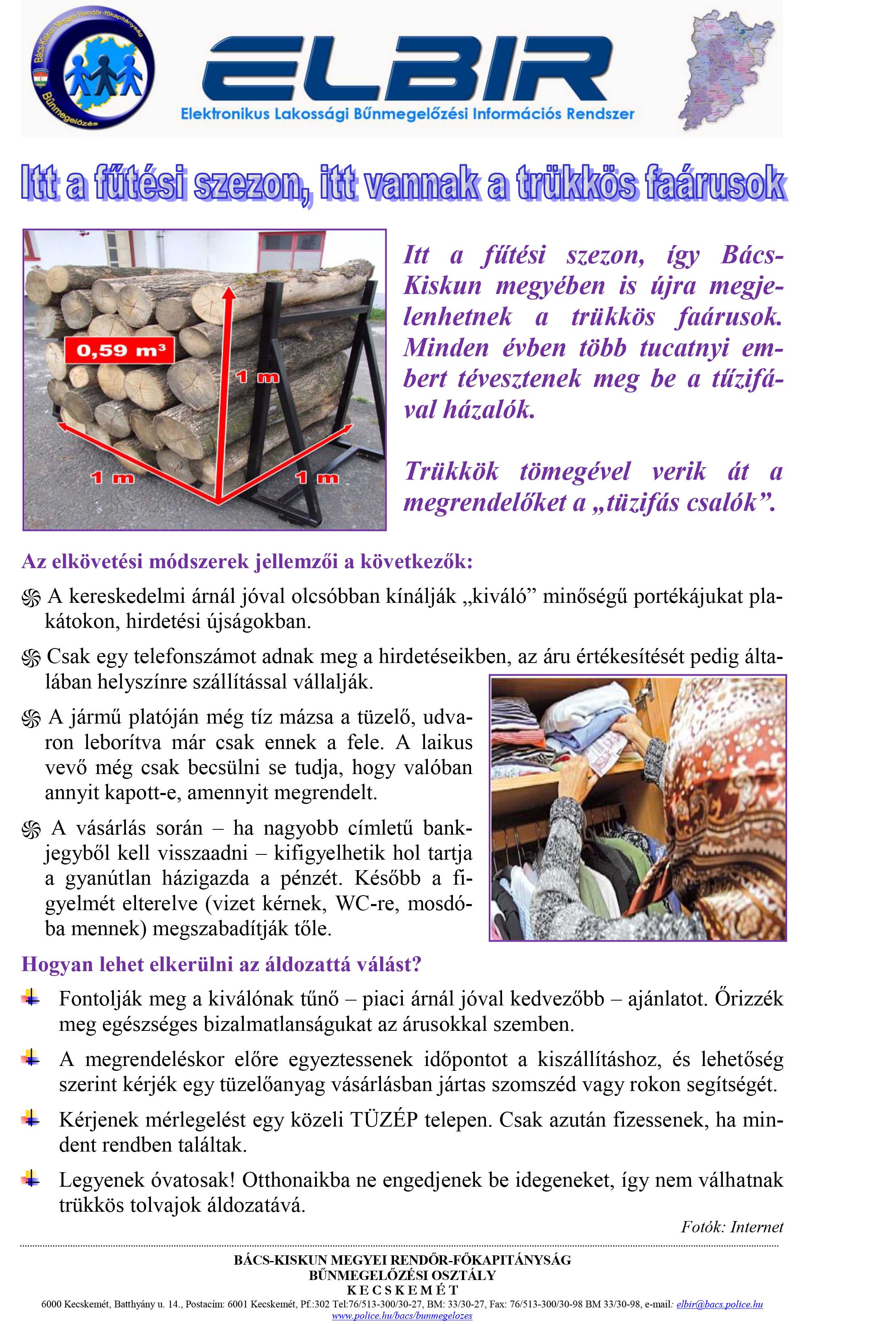 Trükkös tűzifa árusok 2019. 10.24 