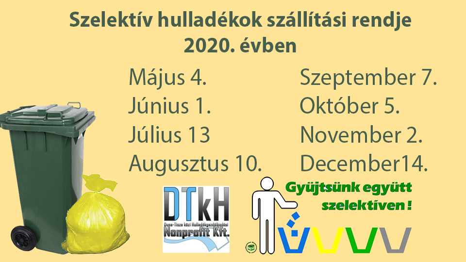 szelektiv hulladek 2020 2